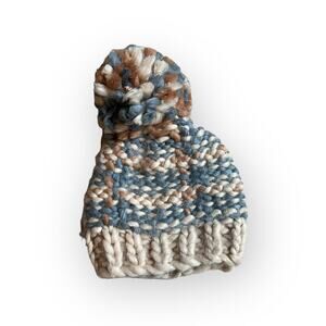 The Blueberry Hill Chunky Knit Pom Hat